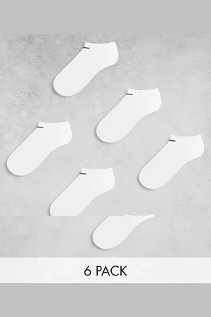 Nike Everyday Cushioned 6 pack trainer socks in