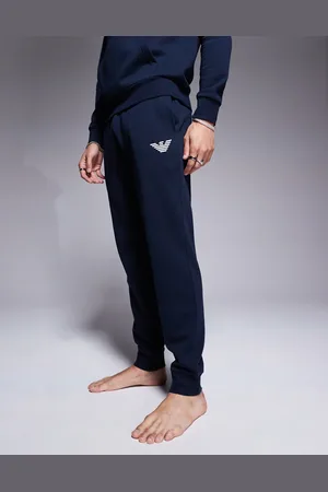 Emporio Armani Bodywear co-ord jogger with logo detail in