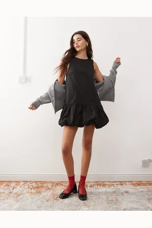 Motel Tamilo bubble hem mini dress in