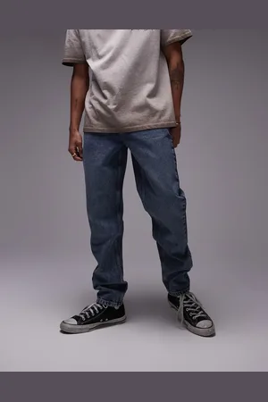 Topman Straight jeans in dark