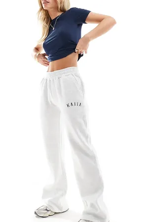 Kaiia Petite wide leg joggers in light