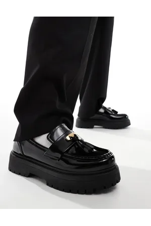 ASOS Chunky loafers in with tassel