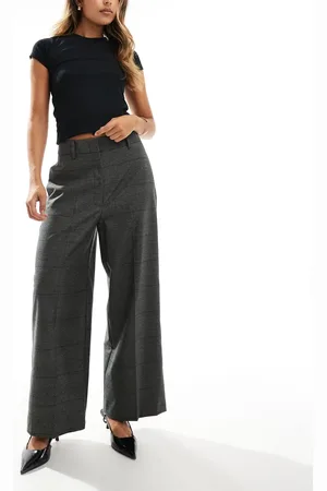 ASOS Tailored culotte trousers in grey check