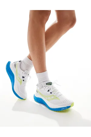 Saucony Endorphin Speed 4 neutral running trainers in and viziblue