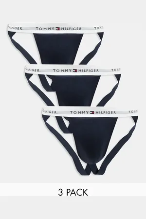 Tommy Hilfiger Signature Essential 3 pack jockstrap in
