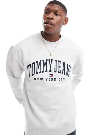 Tommy Hilfiger Varsity logo sweatshirt in light