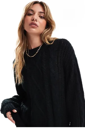 Brave Soul Oversized cable knit jumper in