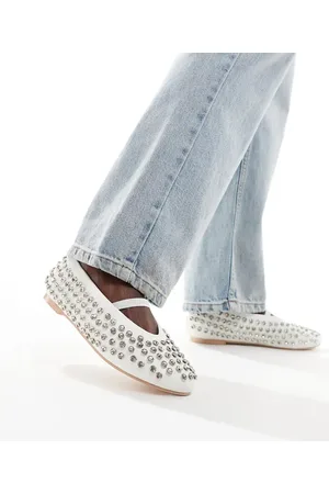 Public Desire Mina studded ballet flat in