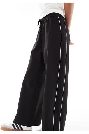 Miss Selfridge Tailored side stripe jogger in