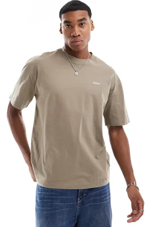 Hollister Logo t-shirt in beige