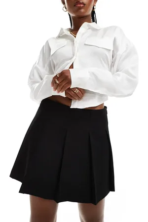 ASOS Tailored pleated mini skirt in