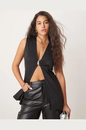 ASOS Ponte waistcoat in