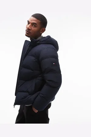 Tommy Hilfiger Down hooded puffer jacket in