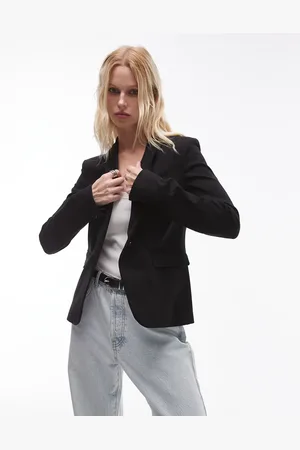 MANGO Slim fit blazer in