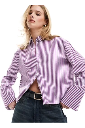 SCALPERS Studs Shirt In Stripes