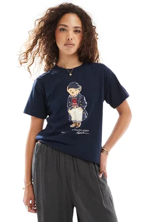 Ralph Lauren Holiday dressy bear print t-shirt in