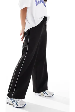 Miss Selfridge Tailored side stripe jogger in