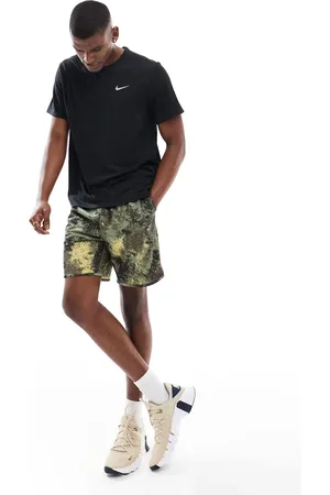 Nike Camo print 7 inch shorts in