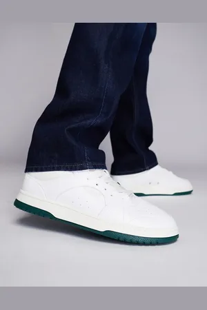 HUGO BOSS Hadrian tenn trainers in and green