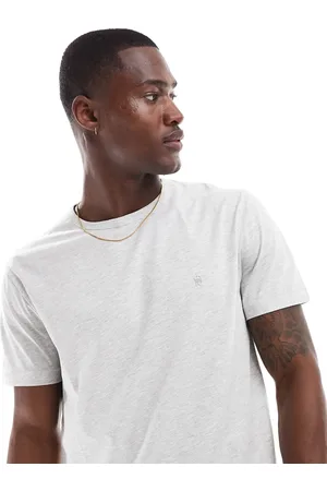 French Connection French Connection crew neck t-shirt in ecru melange