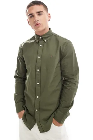 Tommy Hilfiger Oxford shirt in army