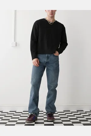 Dr Denim Dash regular fit straight leg jeans in canyon mid vintage midwash