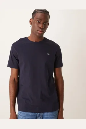 GANT Shield logo t-shirt in navy