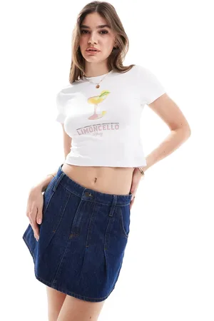 Miss Selfridge Limoncello baby tee