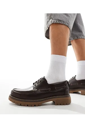 ASOS Lace up boat shoes in