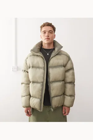 COLLUSION Washed puffer jacket in