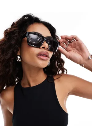 Weekday Port chunky square sunglasses in