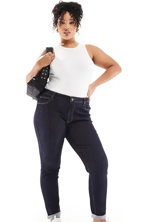 Lee Scarlett high rise skinny jeans in indigo rinse