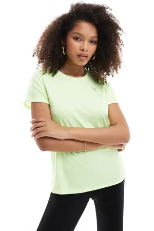 PUMA Run Favourite t-shirt in neon