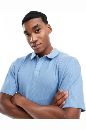 New Look Co-ord textured oversized polo in
