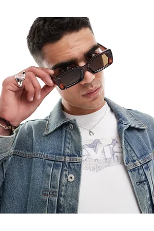 ASOS Rectangle sunglasses in
