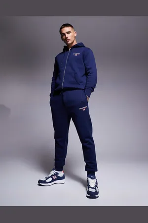 Ralph Lauren Sports Capsule logo cuffed joggers in