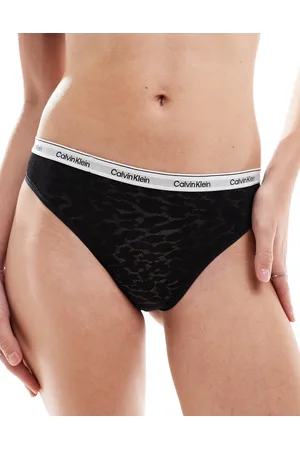 Calvin Klein Modern Logo lace brazilian brief in