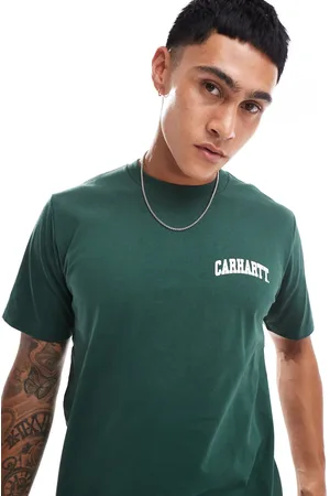 Carhartt University script t-shirt in khaki