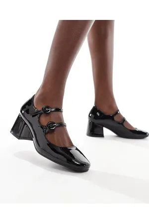 Glamorous Heeled mary janes in patent