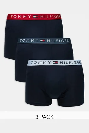 Tommy Hilfiger Original 3 pack trunk with coloured waistband in