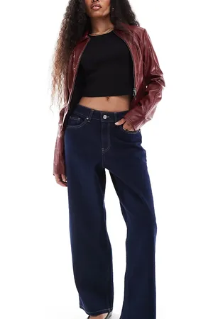 Miss Selfridge Denim baggy jean in indigo