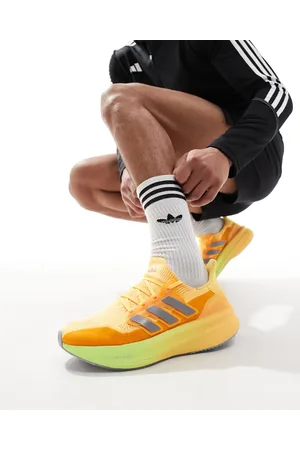 adidas Adidas Running Ultraboost 5 trainers in yellow and orange