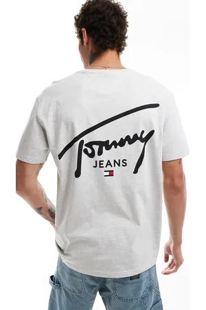 Tommy Hilfiger Regular signature back print t-shirt in