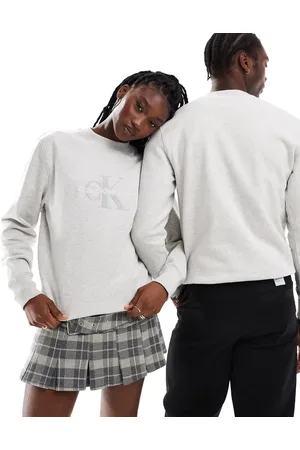 Calvin Klein Unisex monologo sweatshirt in