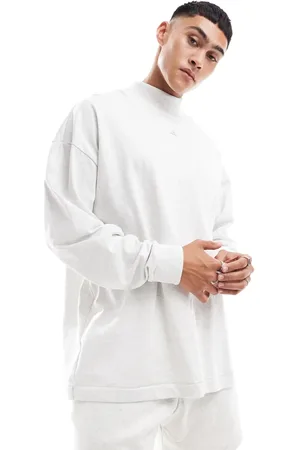adidas Adidas Basketball long sleeve tee in marl
