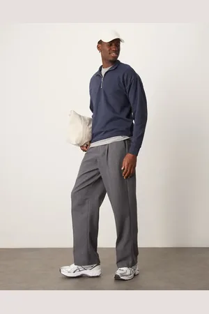 New Look 1/4 zip funnel neck in