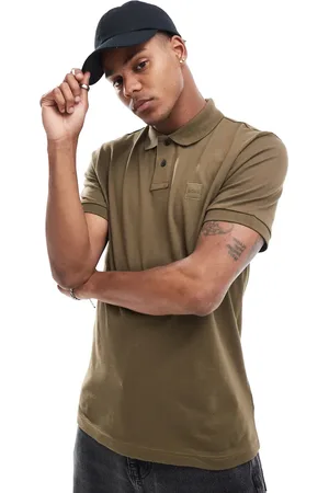 HUGO BOSS Passenger polo shirt in khaki