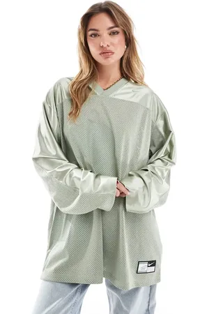 Nike Dance logo long sleeve jersey in