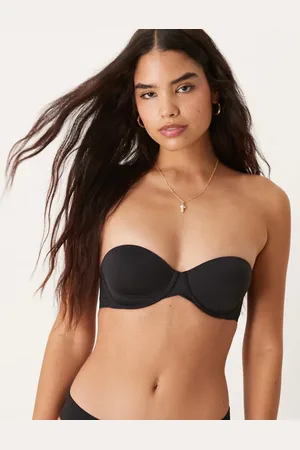 Calvin Klein Seamless strapless bra with side fastening in
