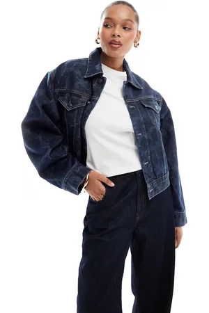 Carhartt Orell camo denim jacket in dark